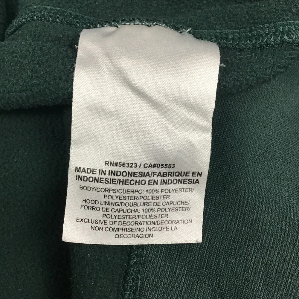 Michigan State Spartans Hoodie Men Extra Large Green Nike Therma Fit Football XL